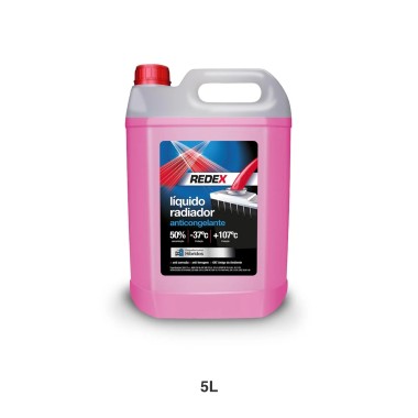 Anticongelante Radiador 50% Rosa 5000ml