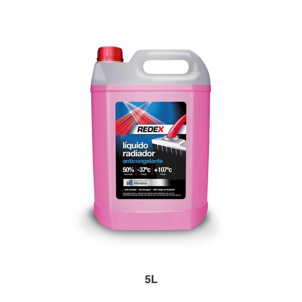 Anticongelante Radiador 50% Rosa 5000ml