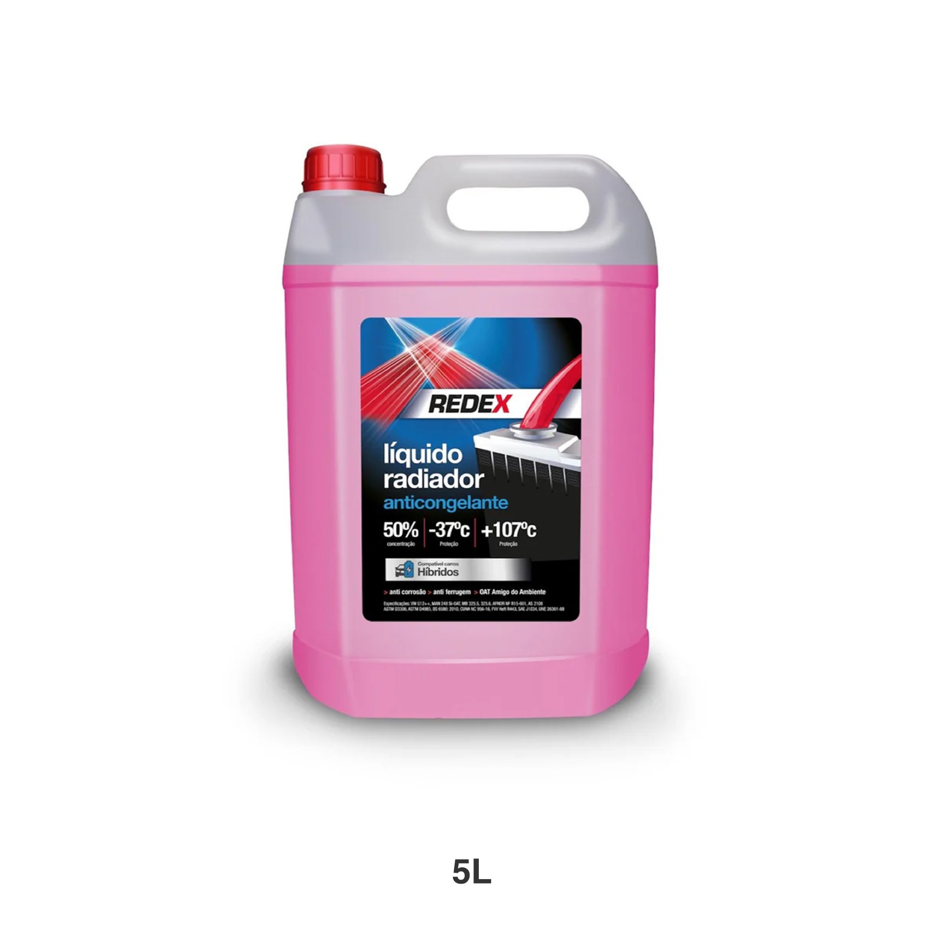 Anticongelante Radiador 50% Rosa 5000ml