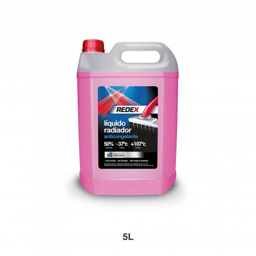 Anticongelante Radiador 50% Rosa 5000ml Anticongelante Radiador 50% Rosa 5000ml