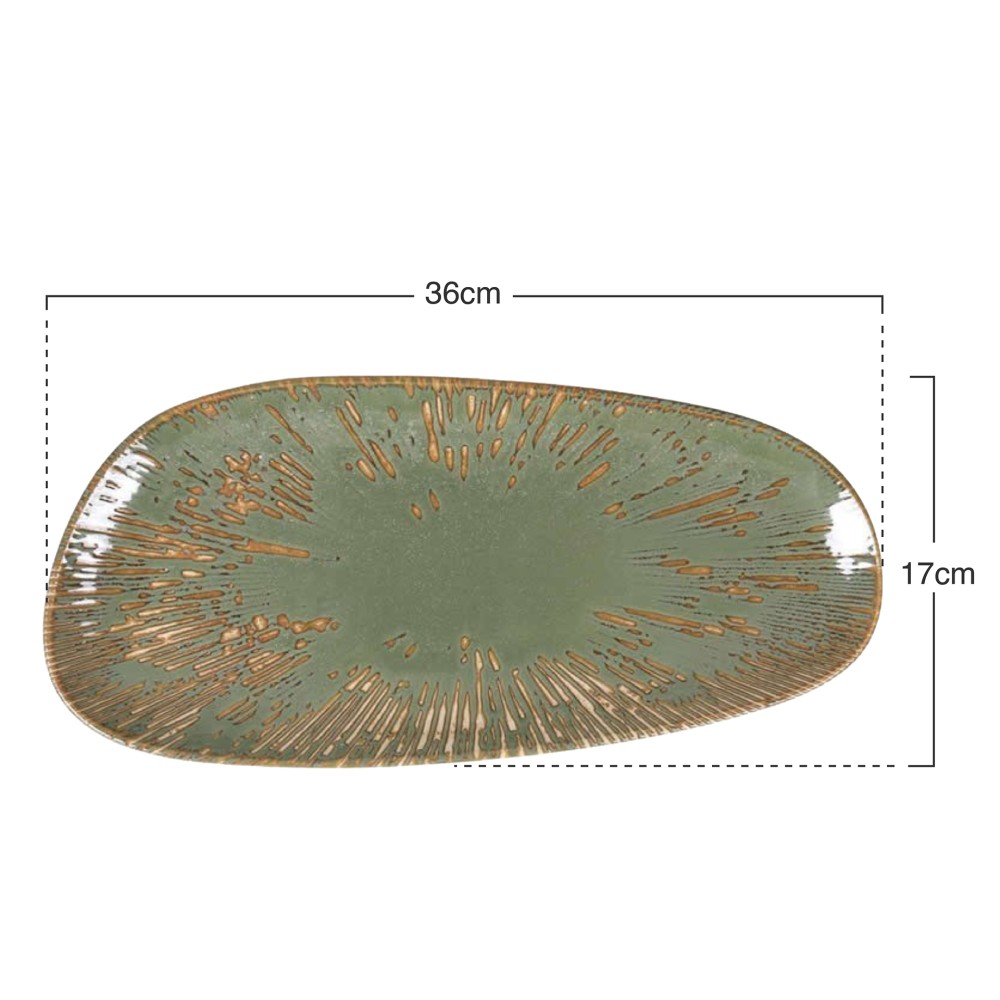 Bandeja Tango Barroco II 36X17cm
