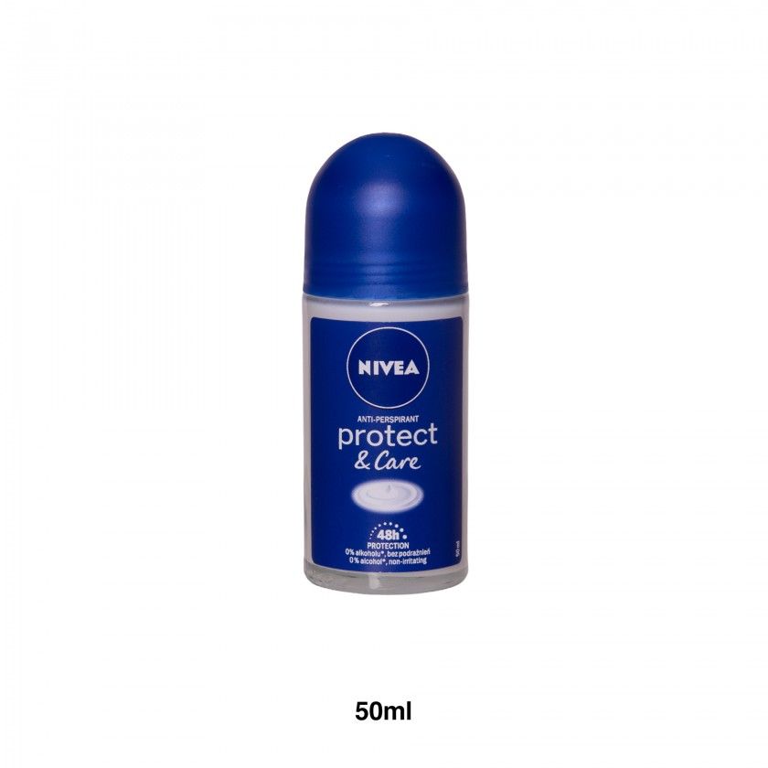 Desodorizante Roll-On Nivea Protect & Care 50ml Desodorizante Roll-On Nivea Protect & Care 50ml