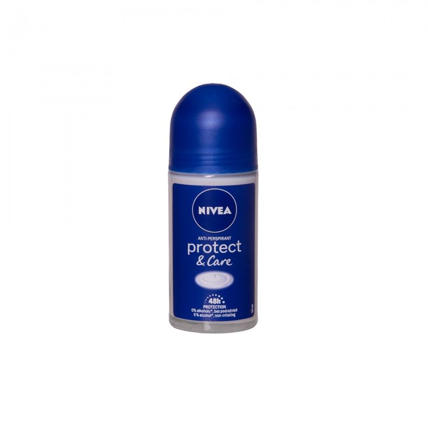 Desodorizante Roll-On Nivea Protect & Care 50ml Desodorizante Roll-On Nivea Protect & Care 50ml