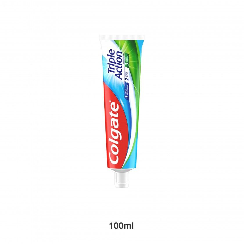 Pasta Dentes Colgate Triple Action 100ml Pasta Dentes Colgate Triple Action 100ml
