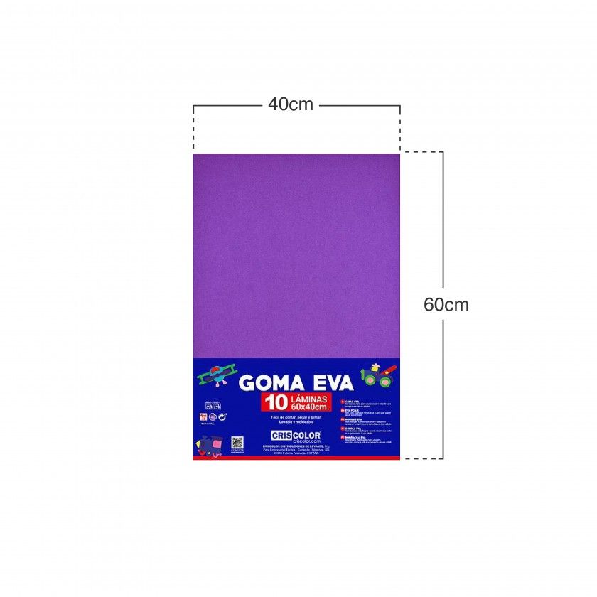 Folha Eva Violeta 40X60cm Folha Eva Violeta 40X60cm
