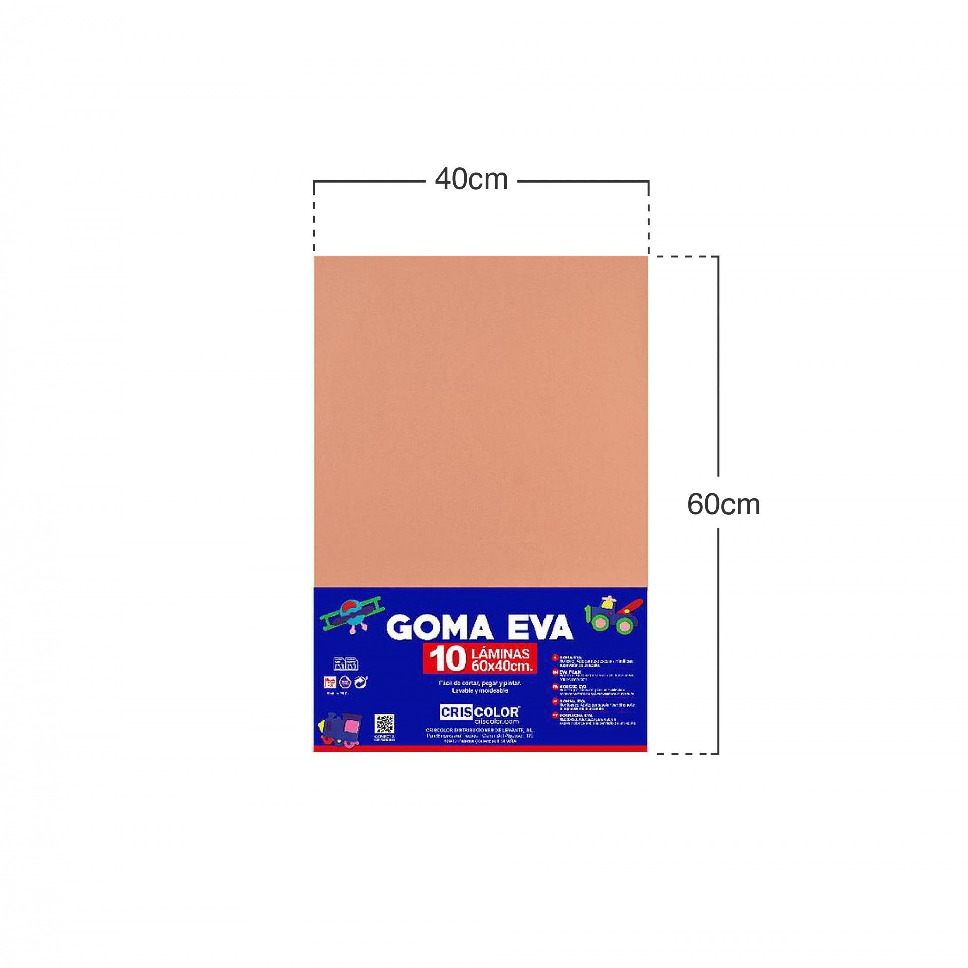 Folha Eva 40X60cm
