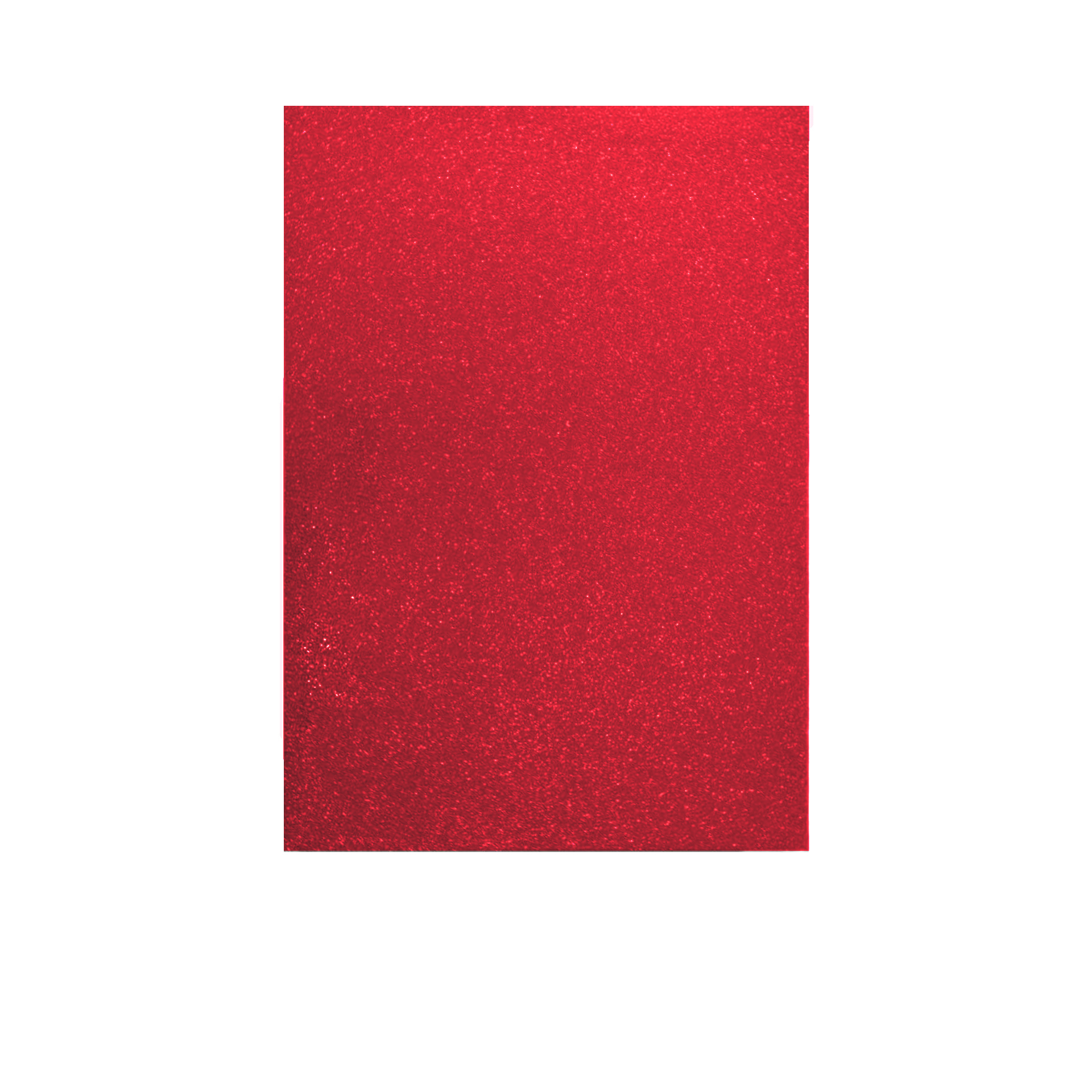 Folha Eva Purpurina Vermelho 40X60cm
