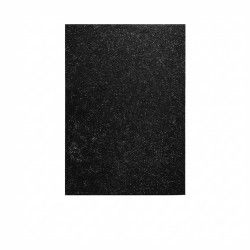 Folha Eva Purpurina Preto 40X60cm Folha Eva Purpurina Preto 40X60cm