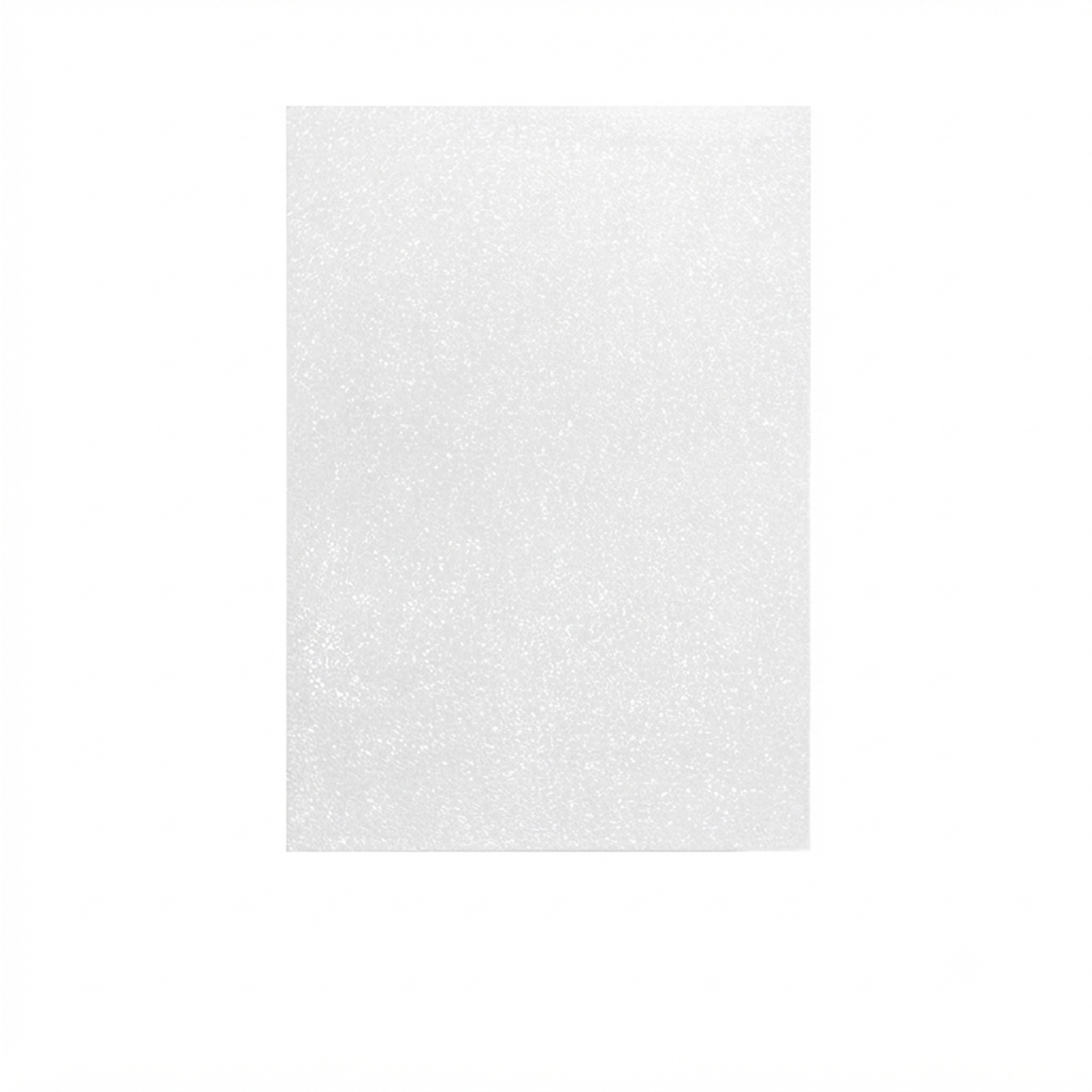 Folha Eva Purpurina Branco 40X60cm