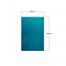 Folha Eva Purpurina Azul Claro 40X60cm