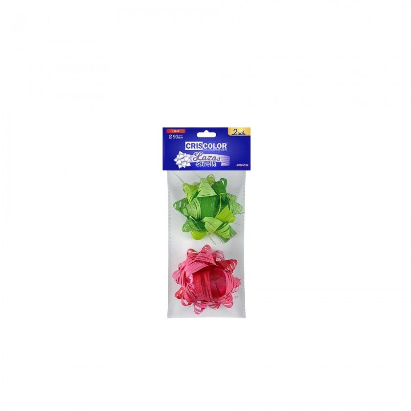 Laço Estrella Lisos 9cm Pack 2 Laço Estrella Lisos 9cm Pack 2
