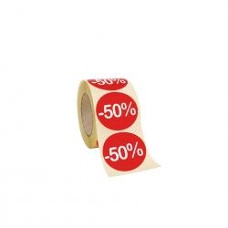 Rolo Com 400 Etiquetas Promoção -50% 3.6cm Rolo Com 400 Etiquetas Promoção -50% 3.6cm