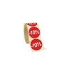 Rolo Etiqueta Promoção -10% 3.6cm Pack 400 Rolo Etiqueta Promoção -10% 3.6cm Pack 400