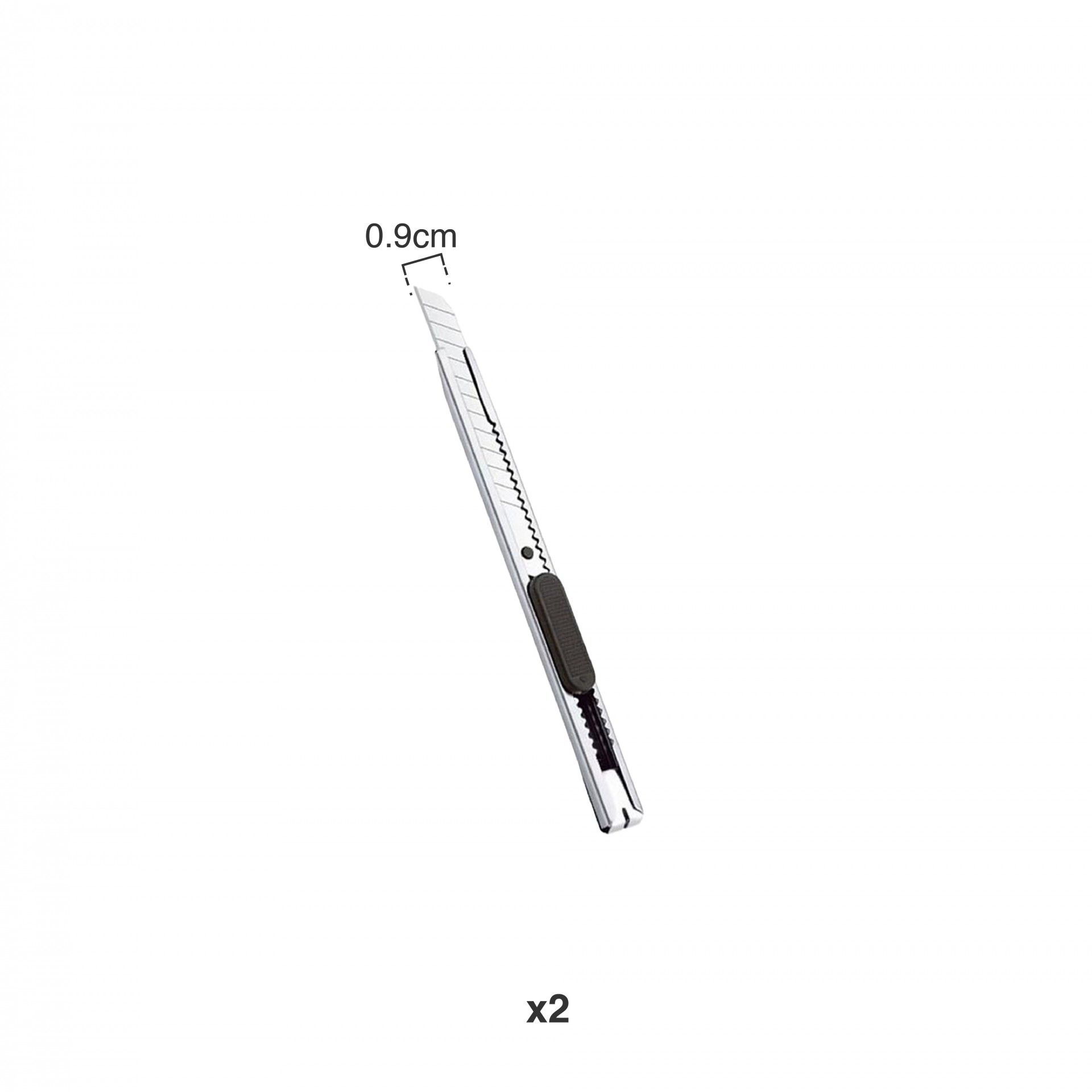 X-Ato Metálico Extra Fino 0.9cm Pack 2