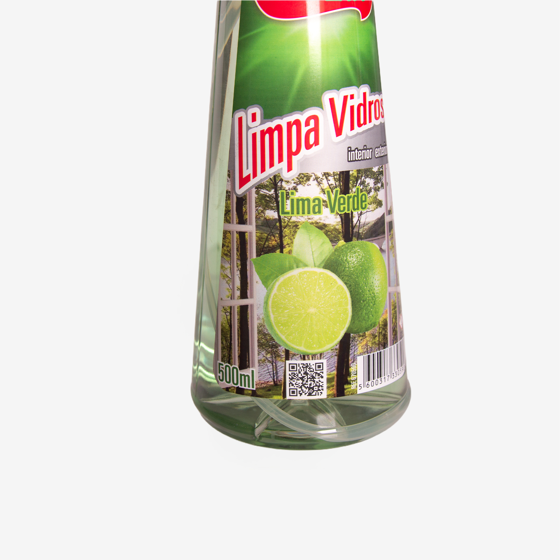 Detergente Limpa Vidros Limão 500ml