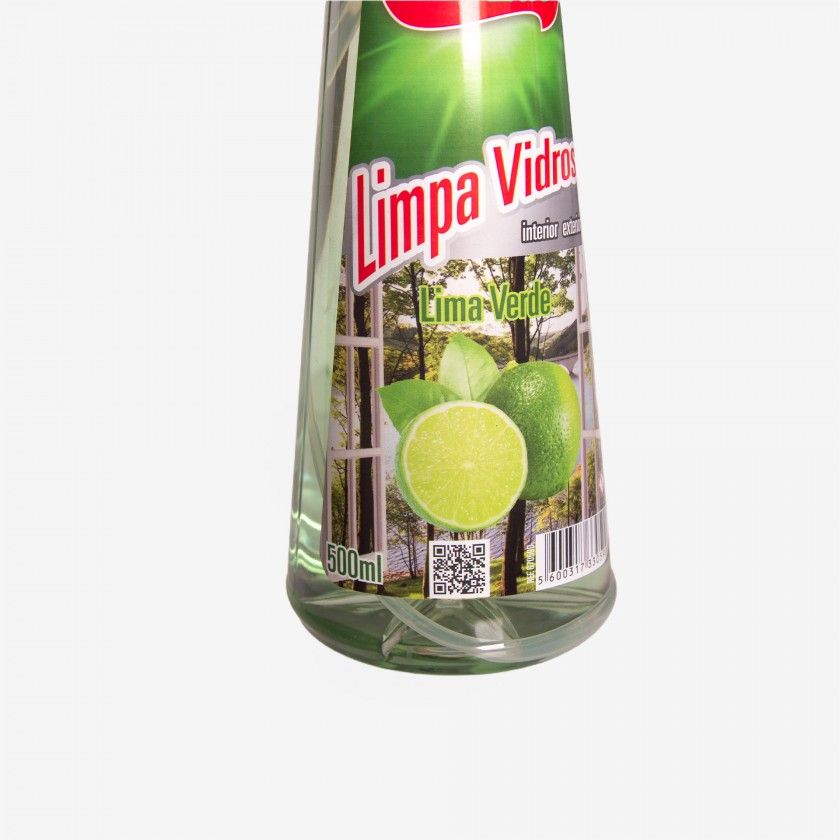 Detergente Limpa Vidros Limão 500ml Detergente Limpa Vidros Limão 500ml