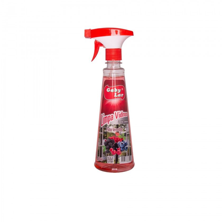 Detergente Limpa Vidros Frutos Vermelhos 500ml Detergente Limpa Vidros Frutos Vermelhos 500ml