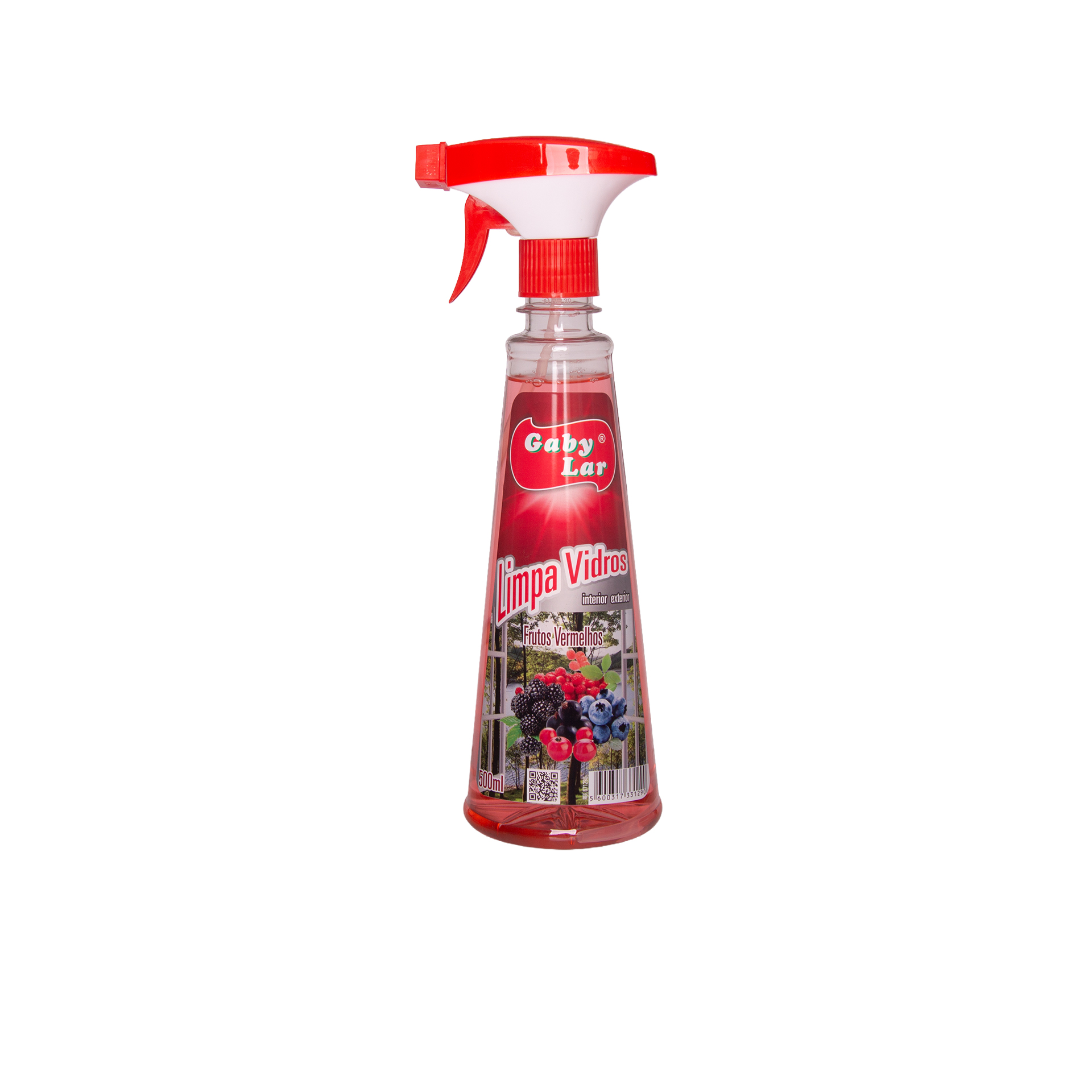 Detergente Limpa Vidros Frutos Vermelhos 500ml