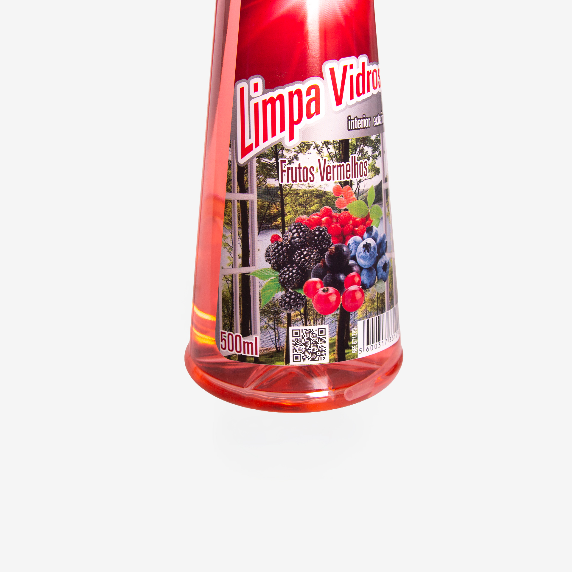 Detergente Limpa Vidros Frutos Vermelhos 500ml