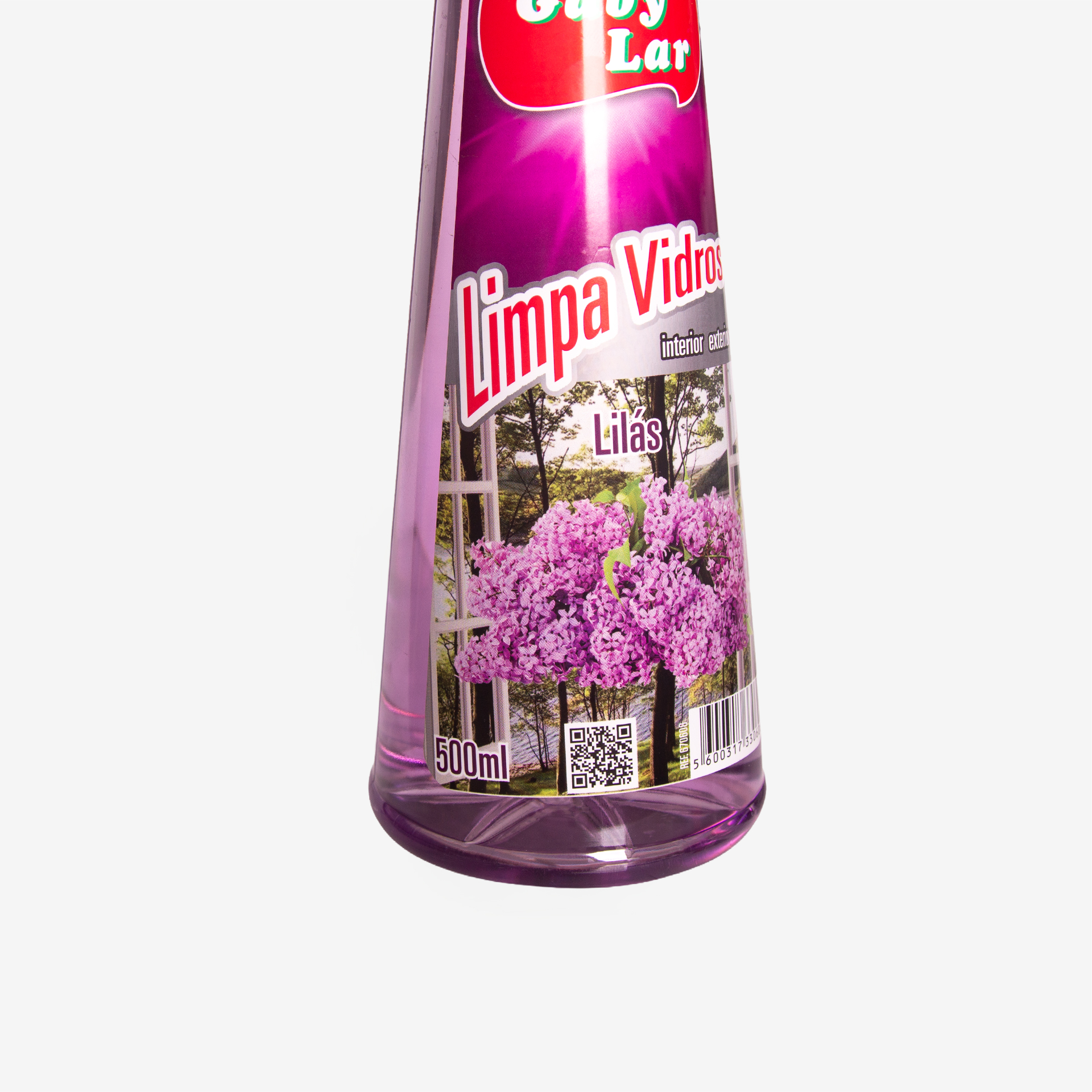 Detergente Limpa Vidros Lilás Lavanda 500ml