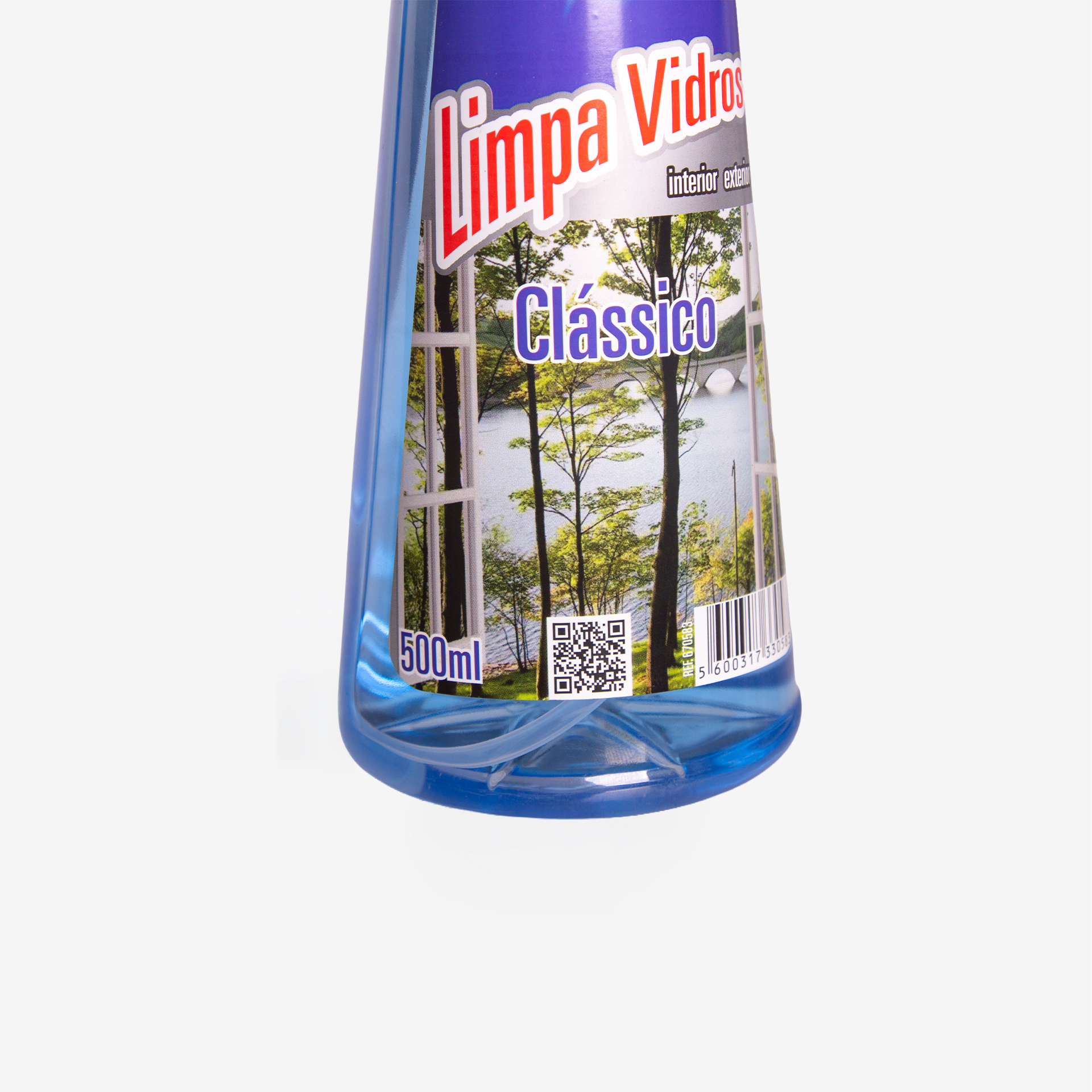 Detergente Limpa Vidros Clássico 500ml