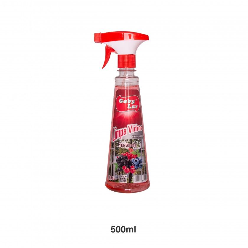 Detergente Limpa Vidros Frutos Vermelhos 500ml Detergente Limpa Vidros Frutos Vermelhos 500ml