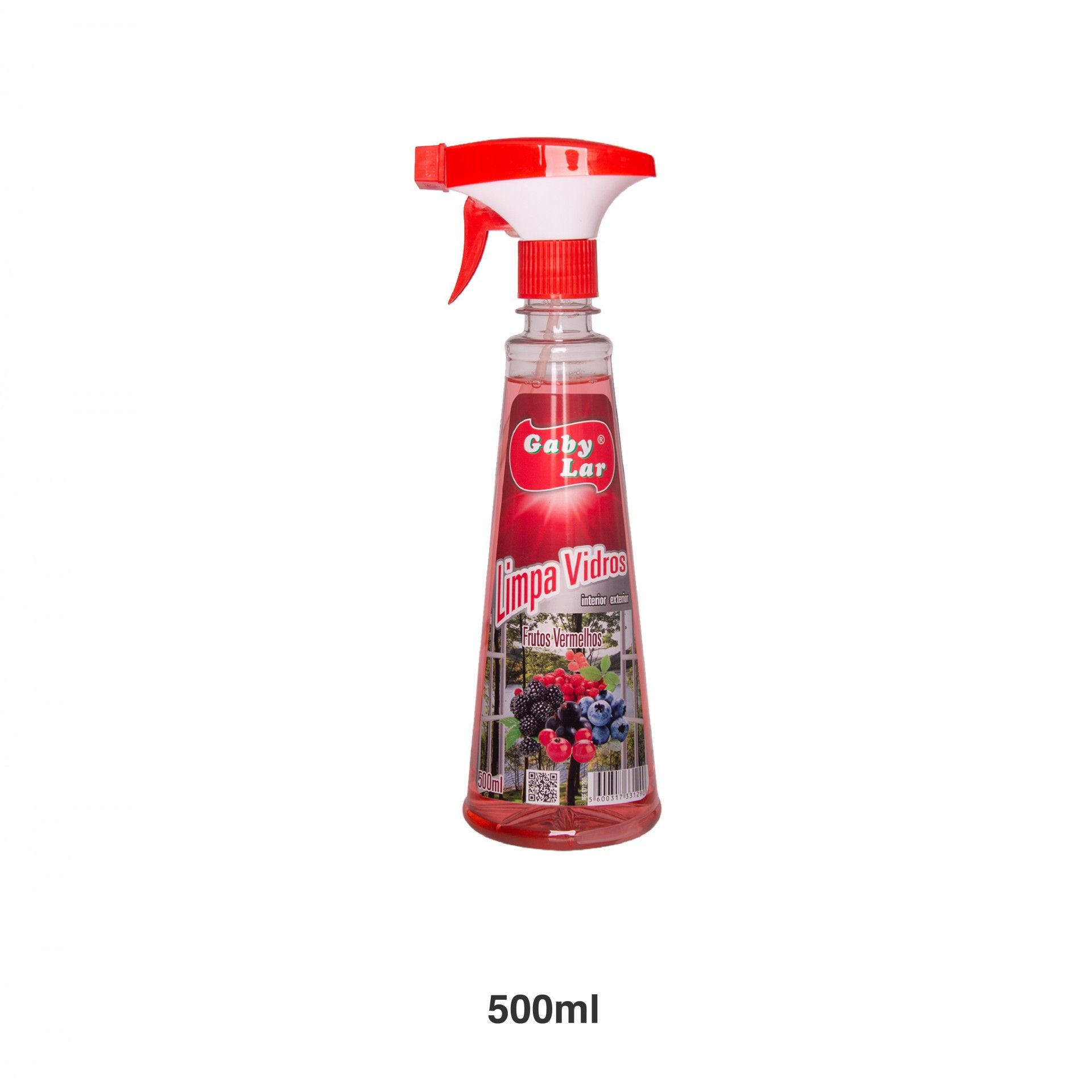Detergente Limpa Vidros Frutos Vermelhos 500ml
