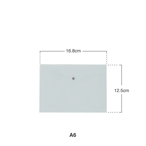 Bolsa Envelope A6 Incolor 168X125mm - Image product