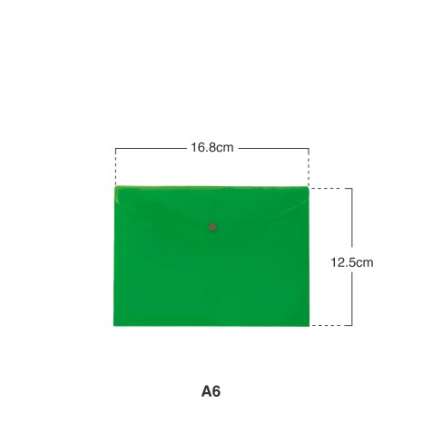 Bolsa Envelope Verde A6 16.8X12.5cm - Image product