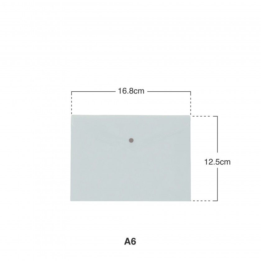 Bolsa Envelope A6 Incolor 168X125mm Bolsa Envelope A6 Incolor 168X125mm