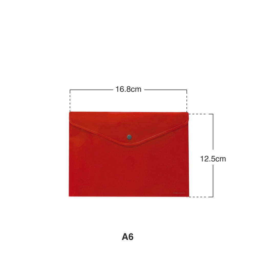 Bolsa Envelope Vermelho A6 16.8X12.5cm