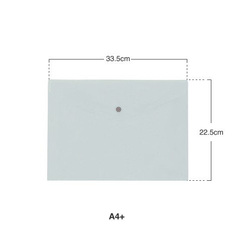 Bolsa Envelope A4+ 50F Incolor 335X225mm - Image product