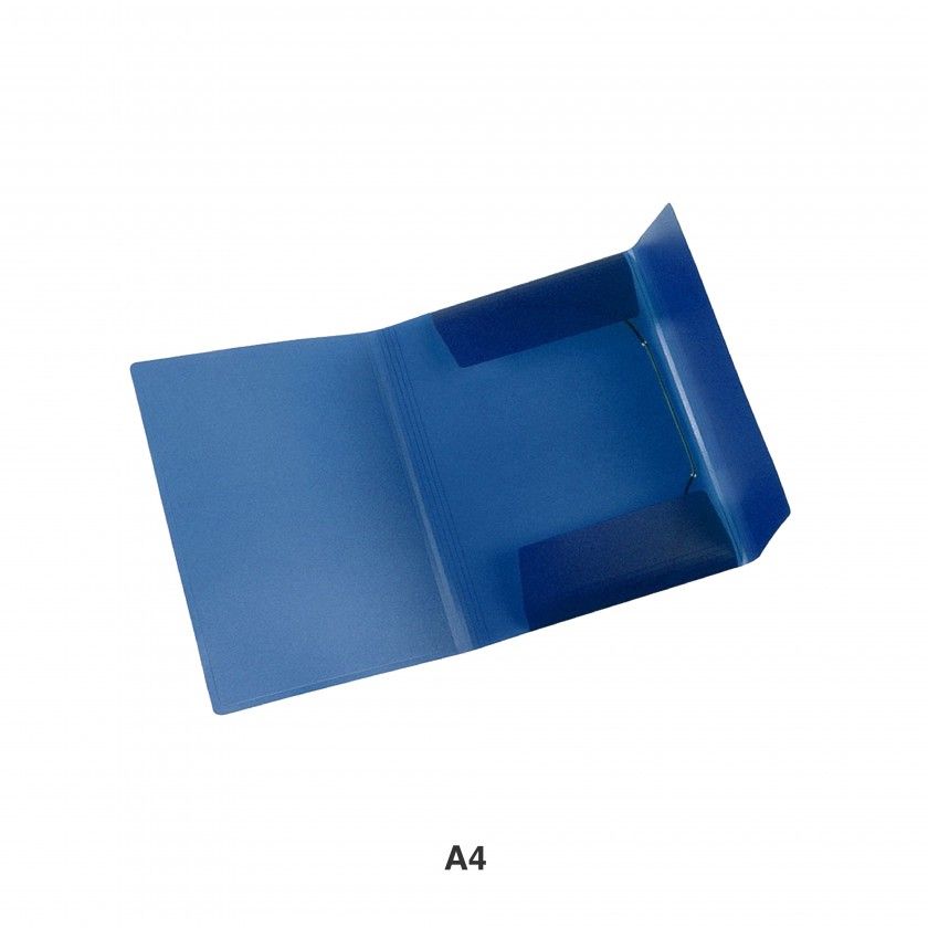 Capa Elásticos A4 Azul 247X320mm Capa Elásticos A4 Azul 247X320mm
