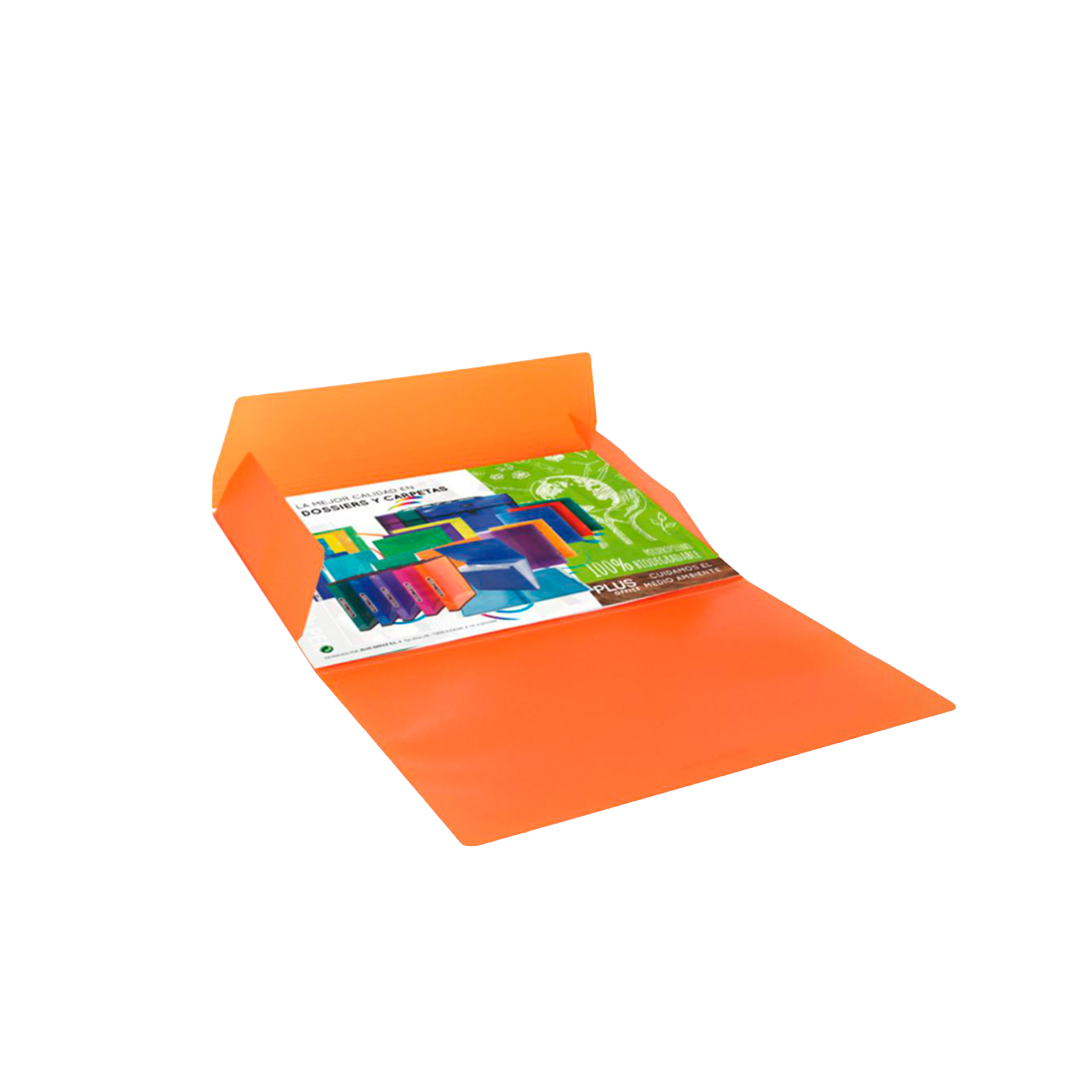 Capa Elásticos A4 Laranja 247X320mm