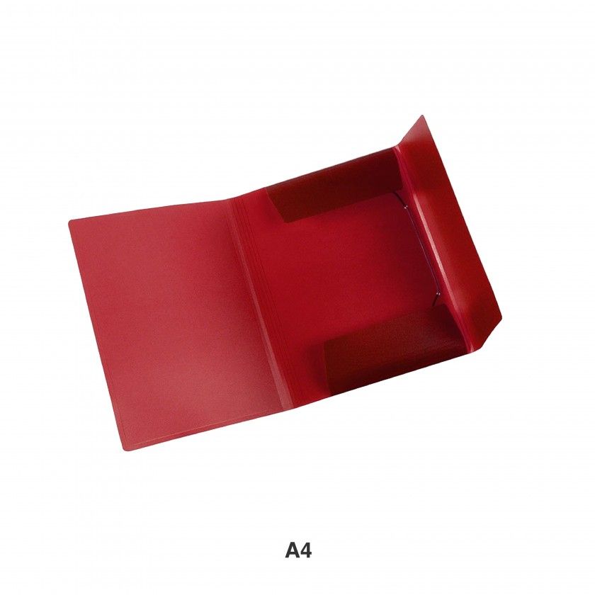 Capa Elásticos A4 Vermelho 247X320mm Capa Elásticos A4 Vermelho 247X320mm