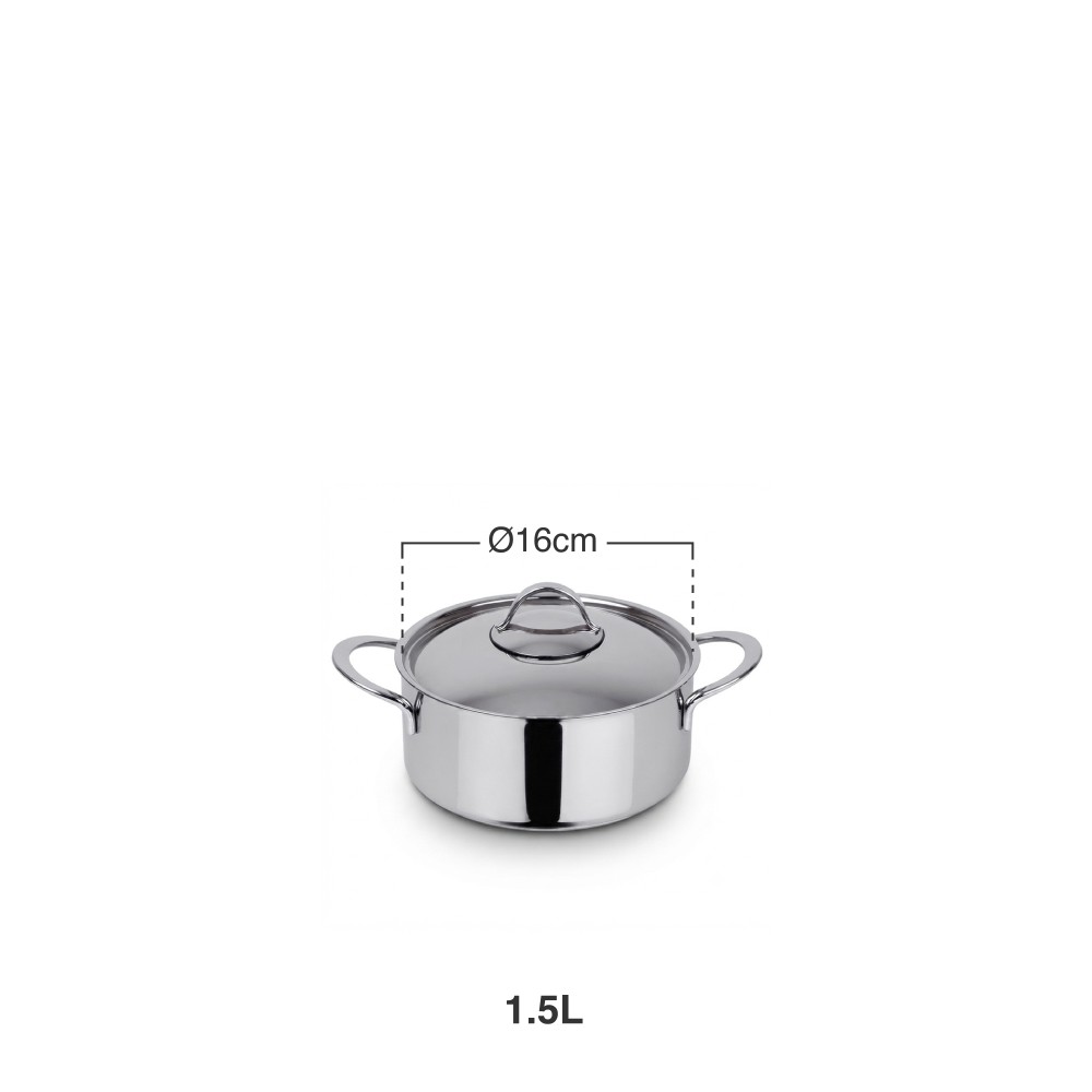 Caçarola com Asas Inox Mafra