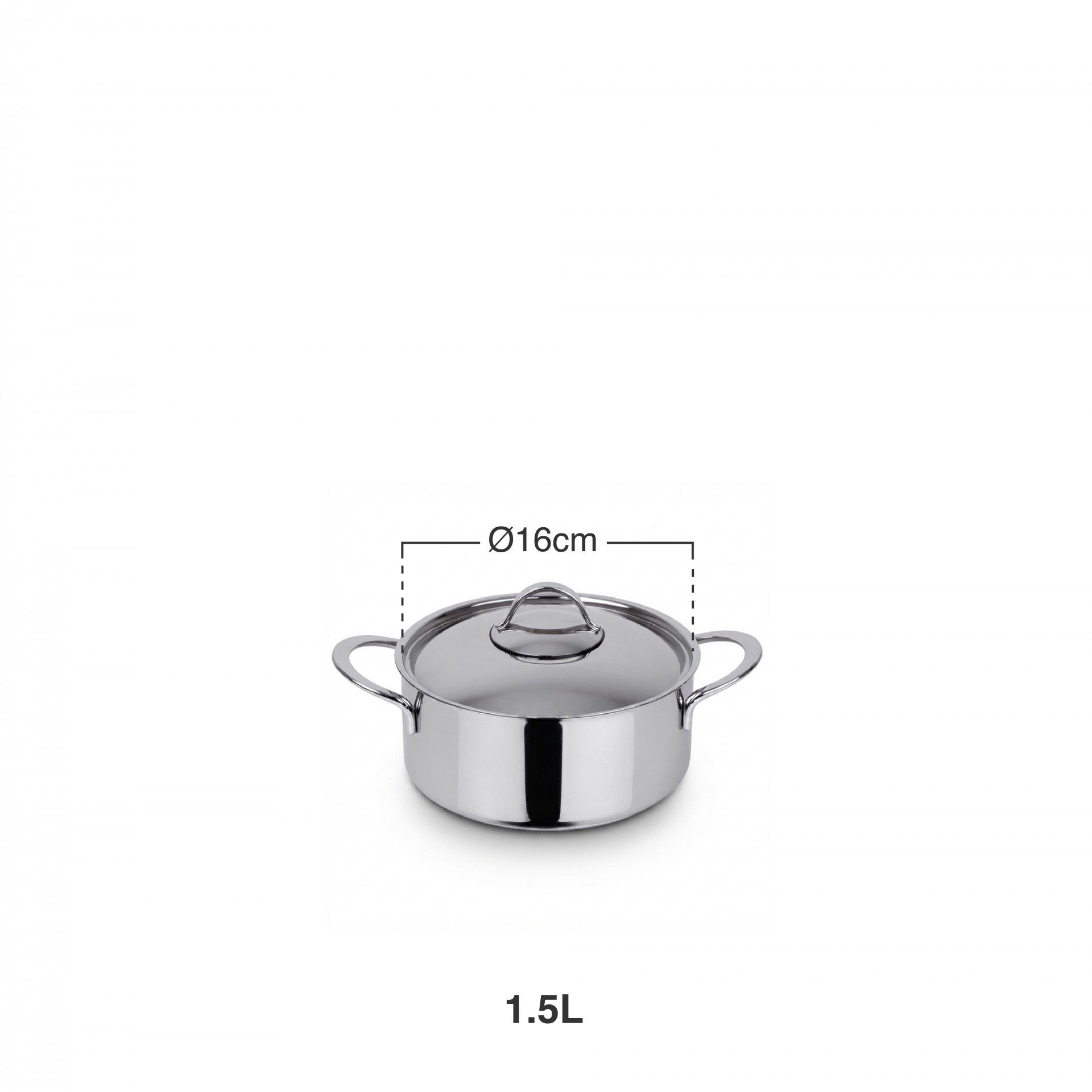 Caçarola com Asas Inox Mafra