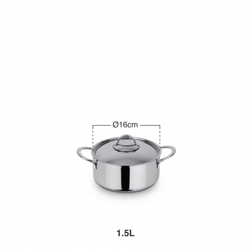 Caçarola com Asas Inox Mafra Caçarola com Asas Inox Mafra