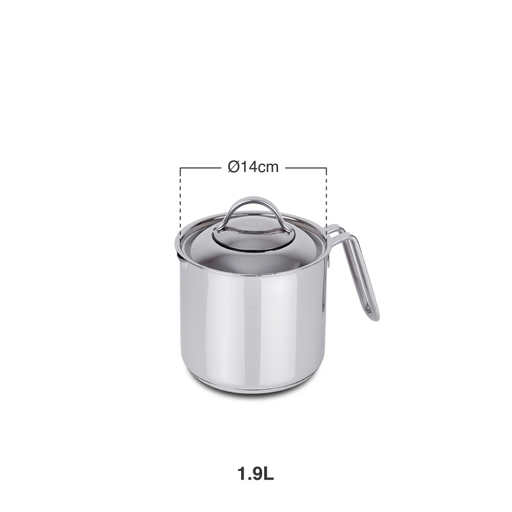 Cafeteira com Asa Inox Mafra