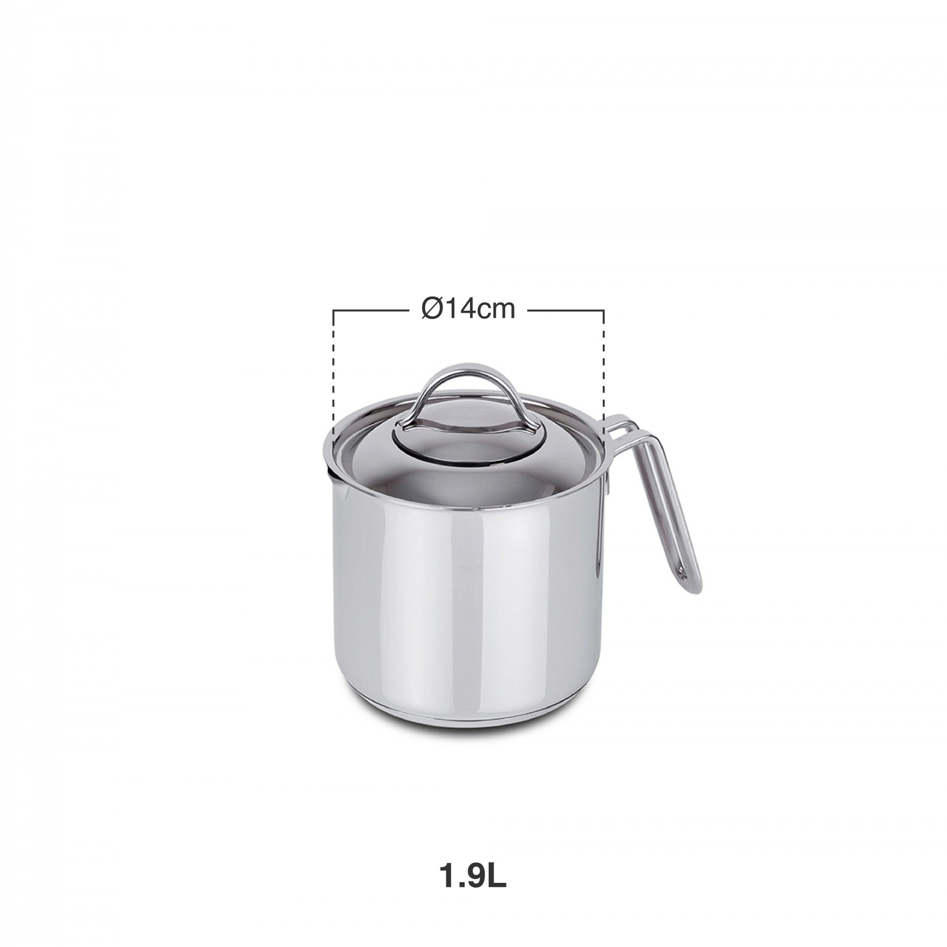 Cafeteira com Asa Inox Mafra