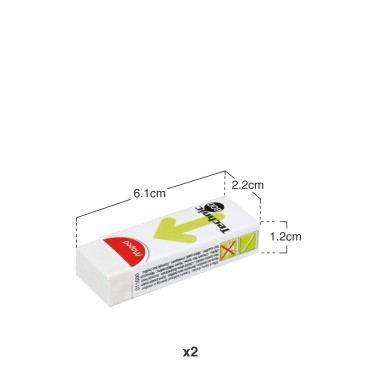 Borracha Maped Technic 600 Pack 2