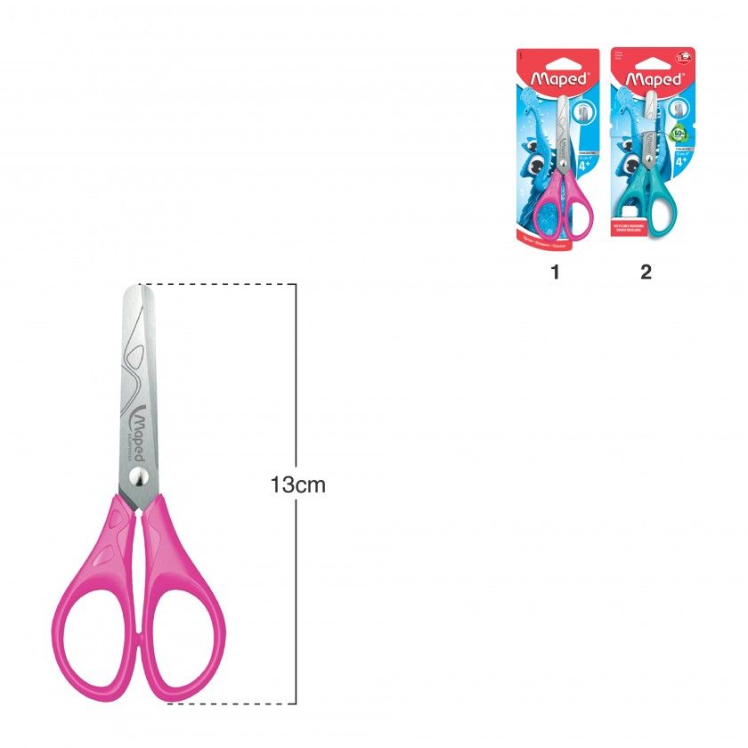 Tesoura Maped Essentials 13cm Tesoura Maped Essentials 13cm
