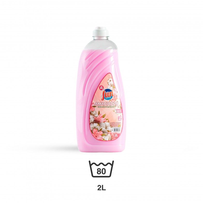 Amaciador Roupa Soft Fun Talco Flor Algodão 2l Amaciador Roupa Soft Fun Talco Flor Algodão 2l