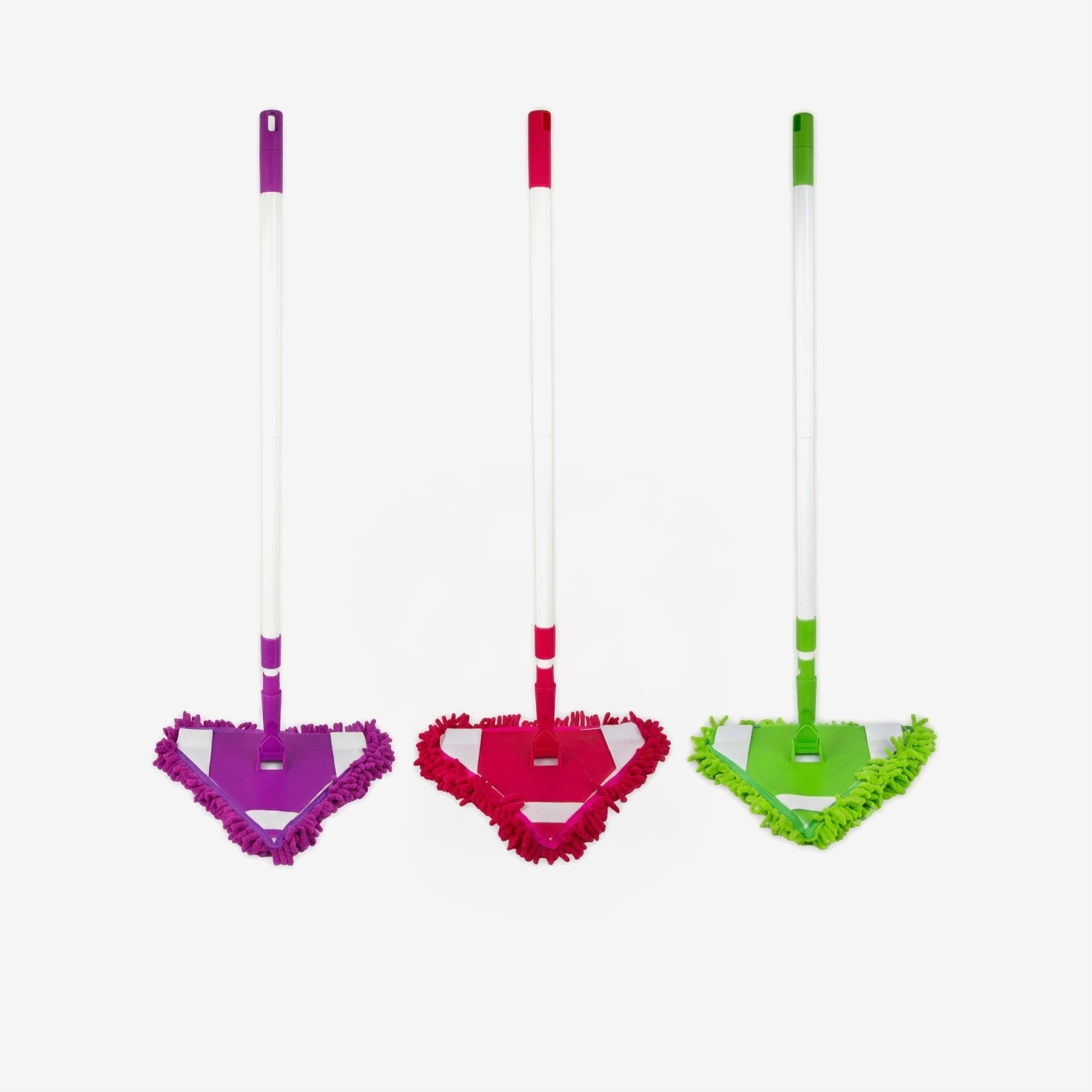 Mopa Franja Triangular com Cabo Extensível Flex 145cm