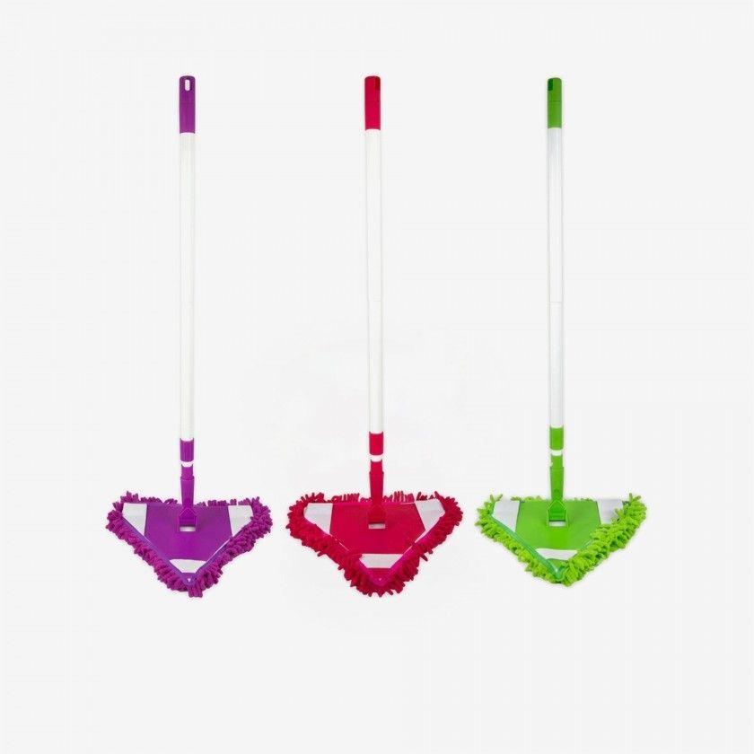 Mopa Franja Triangular com Cabo Extensível Flex 145cm Mopa Franja Triangular com Cabo Extensível Flex 145cm