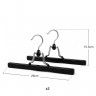 Cabide Calças Pamex 26x15.5cm Pack 2 Cabide Calças Pamex 26x15.5cm Pack 2