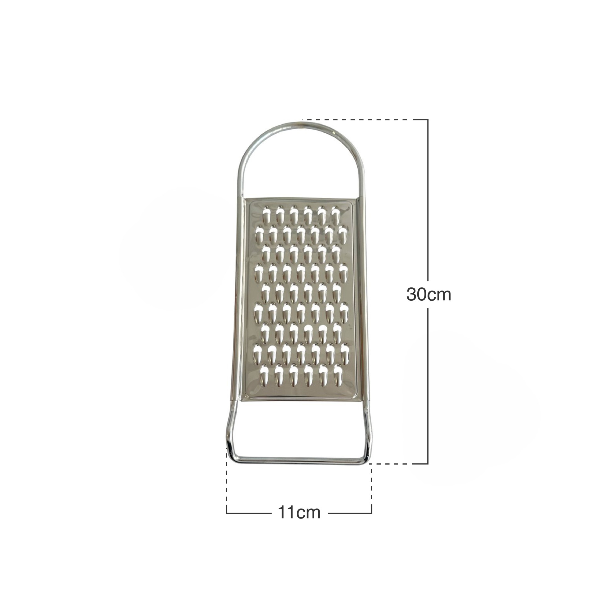 Raspador Inox Uma Face Jumbo 30cm