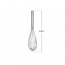 Batedor Profissional Inox Pamex 34cm Batedor Profissional Inox Pamex 34cm