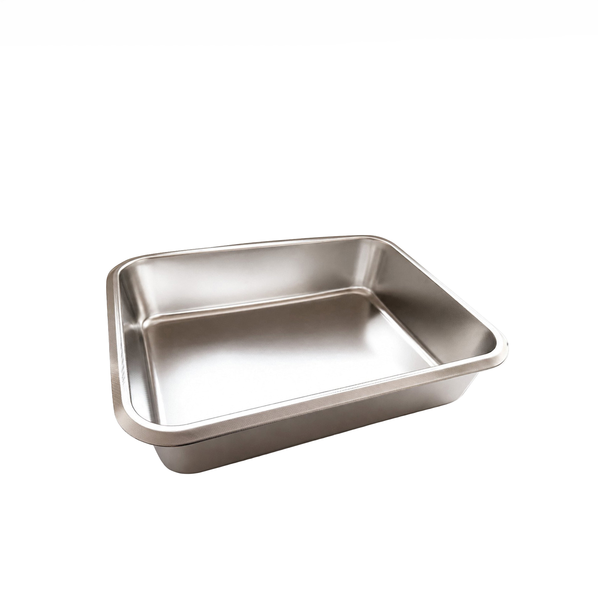 Assadeira Funda Inox Pamex 43x33x9.5cm