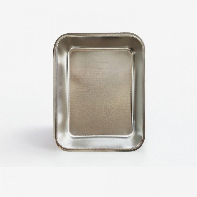 Assadeira Funda Inox Pamex 43x33x9.5cm Assadeira Funda Inox Pamex 43x33x9.5cm